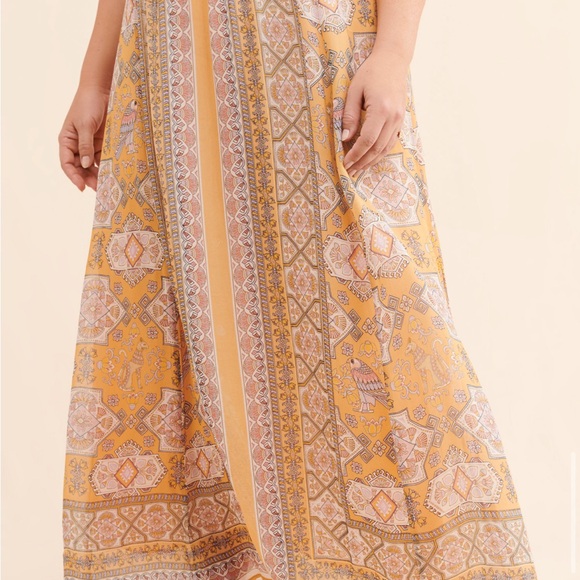 Plus size NWT Anthropologie boho maxi dress with adjustable spaghetti straps 20W - Picture 5 of 13